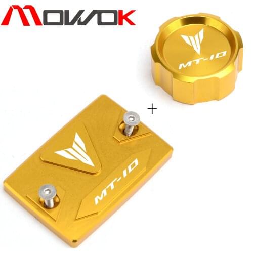 High Ratings For YAMAHA MT10 MT-10 mt10 2015-2017 2018 2019 Motor Front & Rear brake Fluid Cylinder Master Reservoir Cover Cap