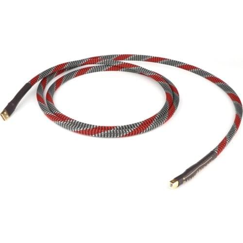 High Quality Hi-End Copper USB audio cable data USB cable DAC USB hifi cable A-B usb cable