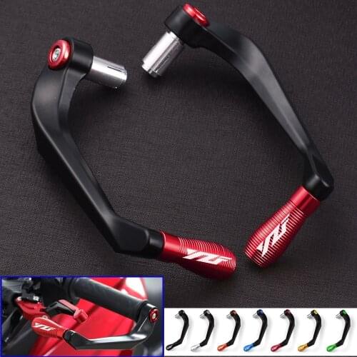 Motorcycle Handlebar Grips Guard Brake Clutch Lever Protector For YAMAHA YZF R1 R6 2005 2006 2007 2008 2009 2010 2011 2012 2013