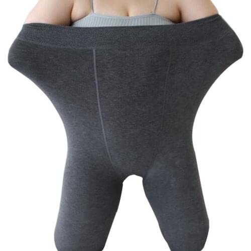 40-130kg super big size 400g plus velvet warm elastic black winter women tights warm pantyhose rajstopy collant femme panty 596