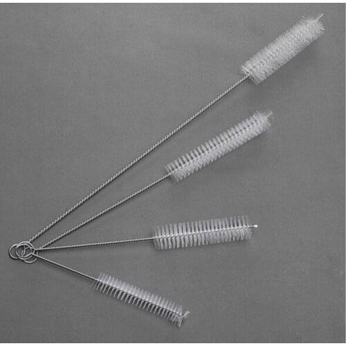 200sets hot 10pcs set Nylon Tube Brushes Straw Set For Drinking Straws Glasses Keyboards / Jewelry Cleaning Brushes Clean Tools