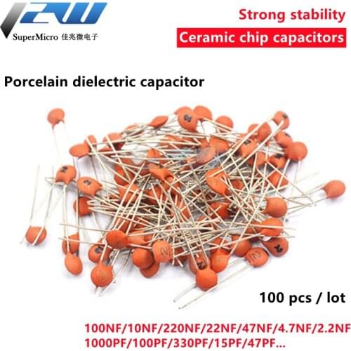 100pcs/lot) Ceramic chip capacitor 104 0.1uF 100NF 50V 30PF 103 0.01UF 22P 102 20PF