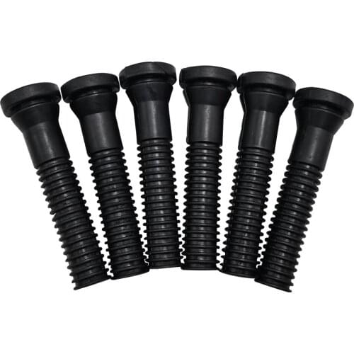 40PCS Rubber Rod Black Poultry 84mm Plucking Fingers Hair Removal Machine Glue Stick Chicken Plucker For Sale