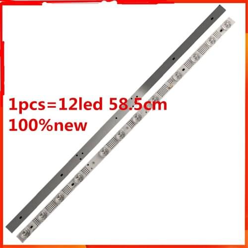 585MM 12LED (6V) LED strip For TCL TV "LVW320NEAL 32HR330M12A0 V3 4C-LB3212-HR01J 32P6 32L1 32P6H LED32K20JD 32GM16F 32R4A
