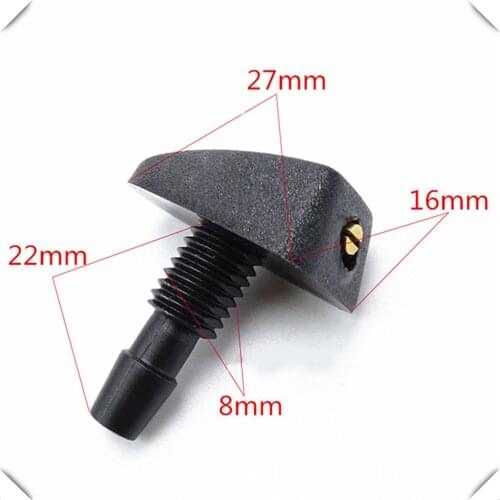 Car Universal Sprinkler Head Wiper Water spray for Renault laguna 2001 2005 2009 2004 twingo 2007 master 2006