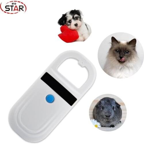Leitor chip animais lector chip perros 1.4 8mm microchip identificacion animal pet cat fish microchip pet + reader pet microchip