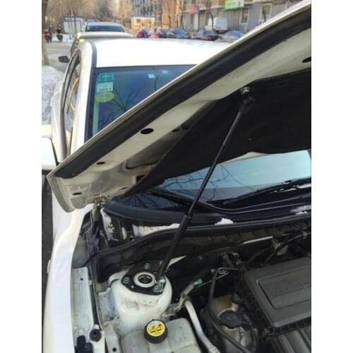 For 2004-2008 Mazda3 Mazda 3 MPS3 Hatchback 5 Door Front Hood Bonnet Gas Struts Lift Support Shock Damper Carbon Fiber