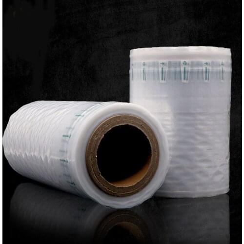 Logistics Buffer Fragile Bale Cushion Packaging Roll Film Protection Mailer 30cmx50m Air Column Inflatable Bubble Bag Shockproof