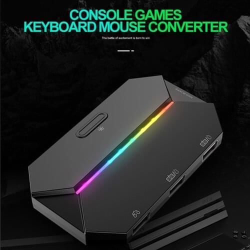 G6L Gaming Keyboard Mouse Converters Portable Wired Mobile Controller Adapters Electronic Machine Game Parts