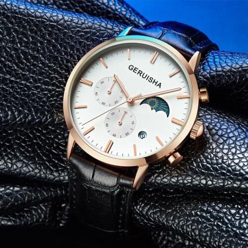 Часы с хронографом GERUISHA China At AliExpress