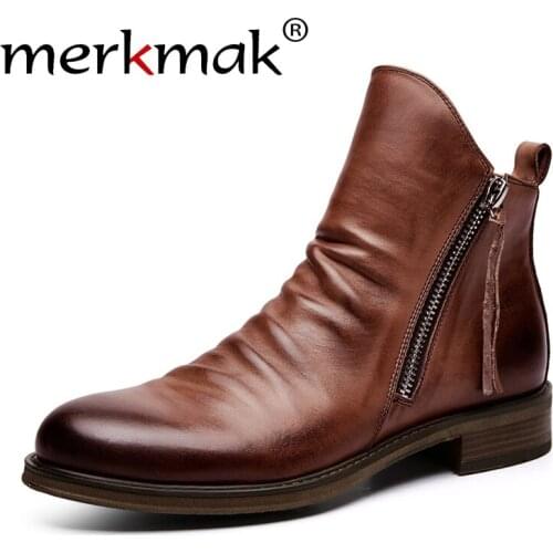 Мужские классические ботинки Merkmak China At AliExpress