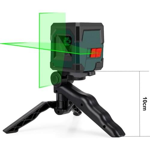 XEAST 2 Lines Mini Laser Level Red & Green Beam Laser Self Levelling Cross-Line Laser Level