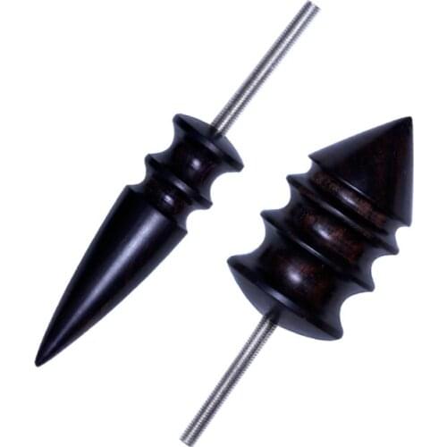 LMDZ 1Pcs Pointed Tip Narra Leather Burnisher leather Slicker Tool Drill Set 3mm Shank for Dremel Rotary Tools