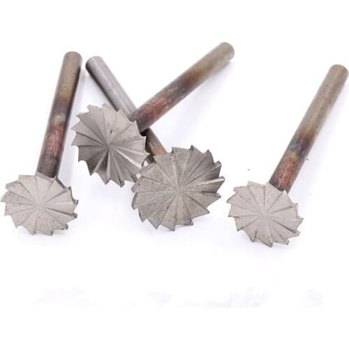 ZtDpLsd 1Pcs 6mm Shank Carbide Burrs Drill Bit Set Rotary Burr Micro Bits Metal Woodworking Carving Glass Diamond Cutting Tools