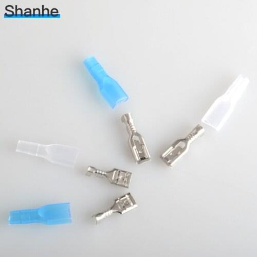 4.8mm Crimp Terminal 250pcs Female Spade Connector with 250pcs case