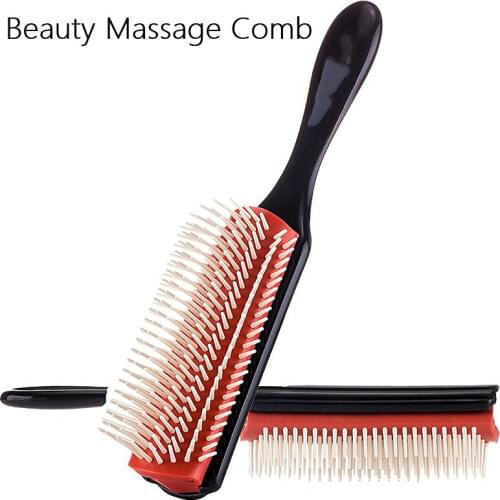 1PC Soft Hair Styling Brush Wheat Straw Detangle Hairbrush Salon Hairdressing Straight Curly Hair Brush Tangle Women Hair Comb