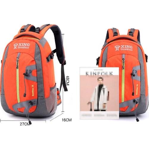 Fashion Hiking Backpacks Travel Sports Mens Backpack Unisex Outdoor ClimbingTrekking Cycling Bag Large Capacity Mochilas