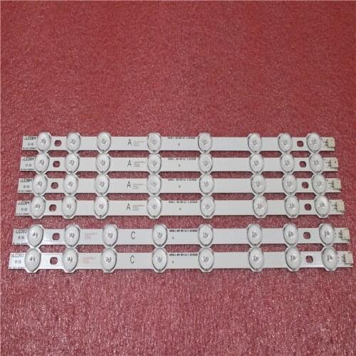 374mm 8 LED Backlight Lamp strip For Hitachi 42" TV Innotek 42FHD-L NDV REV0.2 42HXT12U VES420UNDL-N01 42HXT12U LED42F7275