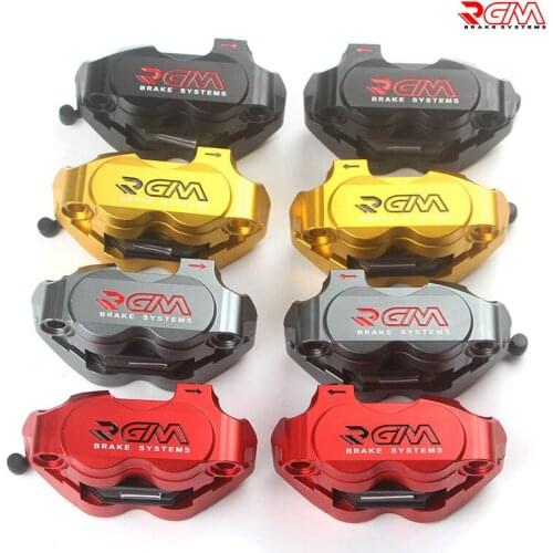 Motorcycle Brake Caliper Brake Pump 82mm Mounting 4 Piston Radial For Yamaha Kawasaki Scooter Rsz Jog Force Dirt Bike Modify