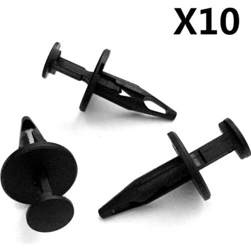 10pc For GM Chrysler Body Panel Fastener Retainer Clip For Toyota (11/16x7/8x1/4) 20510029 Expansion nail