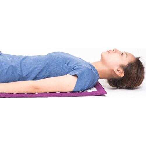 65*40cm Acupressure Mat Massager Relieve Body Stress Pain Mat Natural Relief Stress Body Massage Pillow Cushion