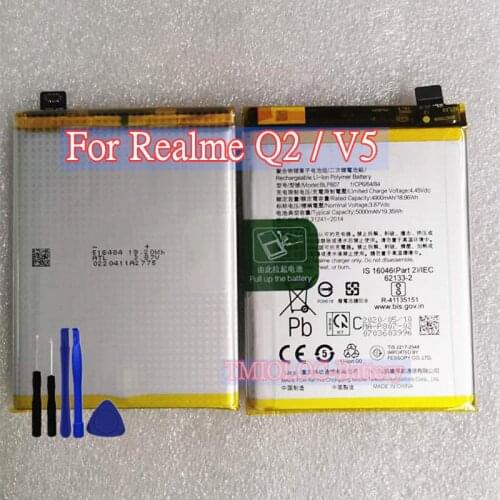 New High Quality 5000mAh BLP807 Battery For Realme Q2 V5 RMX2117 RMX2111 RMX2112 + Tools