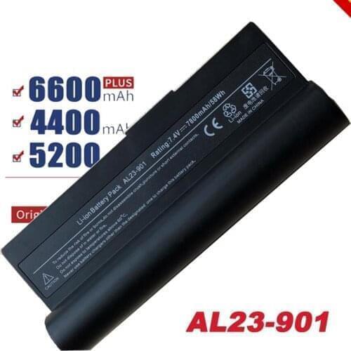 Laptop Battery AL23-901 AP23-901 AP22-1000 For Asus Eee PC 1000 1000H 1000HA 1000HD 1000HE 1000HG 901 904HD Free shipping