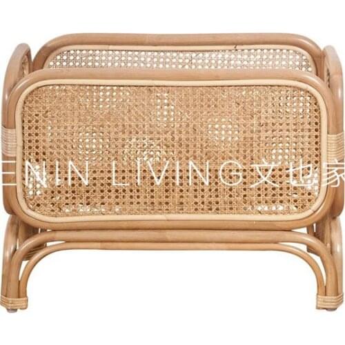 Plant Pot hand-woven rattan flower Storage Basket home decoration shelves