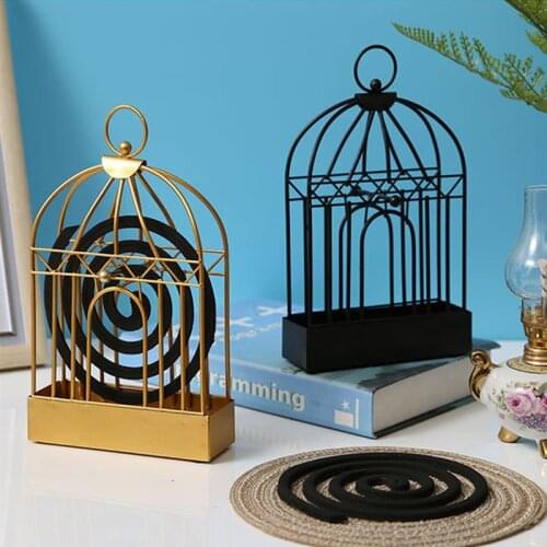 Incense Coil Holder Metal Insect Repller Incense Storage Rack Home Garden Burner Coil Stand Home Decoration