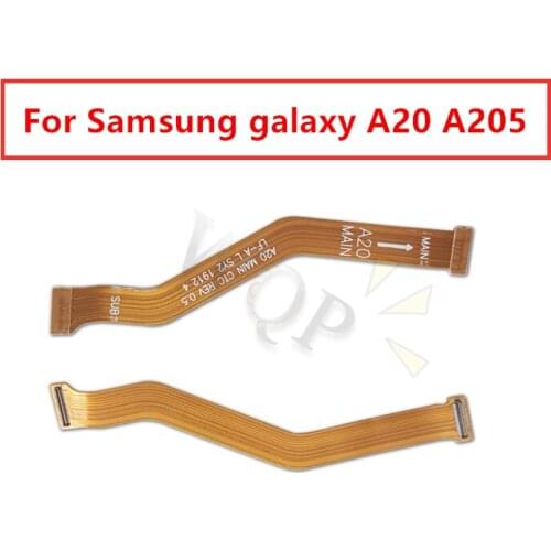 For Samsung Galaxy a20 a205 USB Charger Port Dock Connector PCB Board Ribbon Flex Cable phone screen repair spare parts