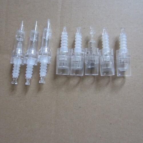 Bayonet port needle cartridge for auto electric derma pen needle tips stretch marks wrinkle removal