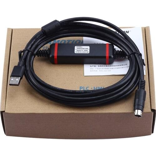 JSSDTC001/002 For TECO Servo Drive JSDE/A Programming Cable Download Debugging Data Line JSSDTC001/002