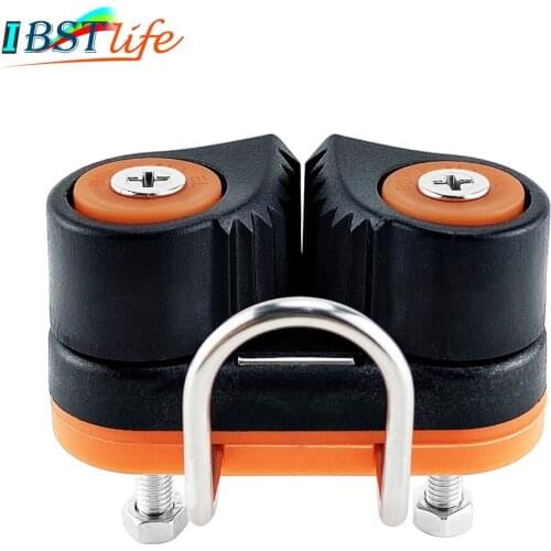 Composite 2 Row Matic Ball Bearing Cam Cleat with leading Ring Pilates Equipment Boat Fast Entry Rope Wire Fairlead Sailing