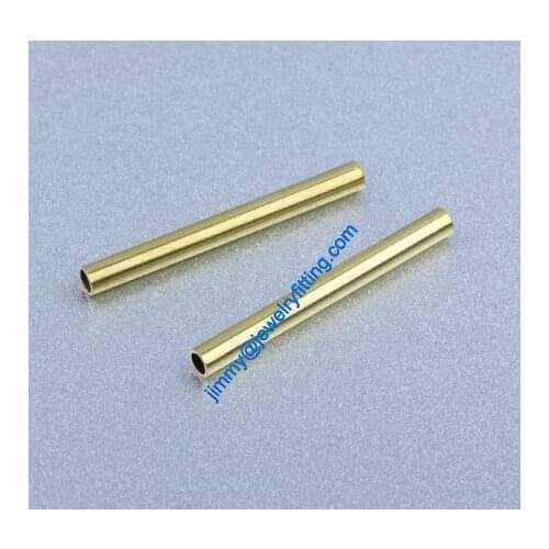 Brass Tube Conntctors Tubes jewelry findings 2*20 mm ship free 5000pcs copper tube Spacer beads
