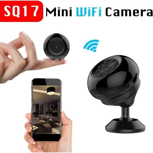SQ17 - Mini Magnetic Wifi 4K HD 1080p Camera, IR Night Vision, Motion Detection, Home Camcorder