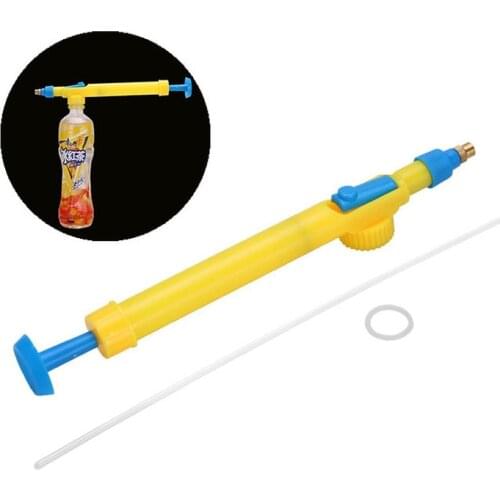 New Water Gun Garden Irrigation Sprayer Head Water Pressure Watering Spraying Outdoor Garden Tool Creative Simple Sprayer Nozzle