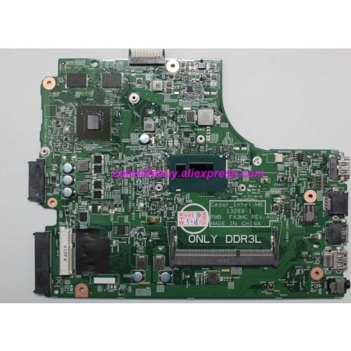 Genuine CN-0N4C2G N4C2G 13269-1 FX3MC REV:A00 3558U Laptop Motherboard for Dell Inspiron 3442 3542 3543 5748 5749 Notebook PC