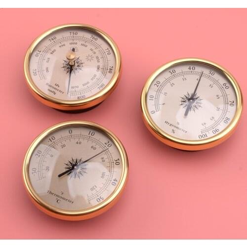 New 3Pcs 3in1 Barometer Hygrometer Thermometer for Weather Forecast Weather Station