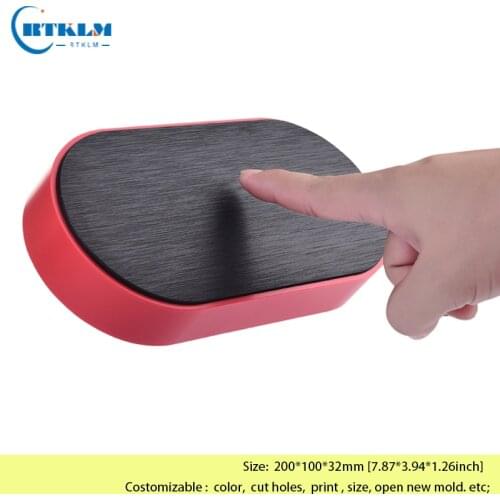 Plastic junction box new electrical box DIY instrument case with holder abs project box 200*100*32mm
