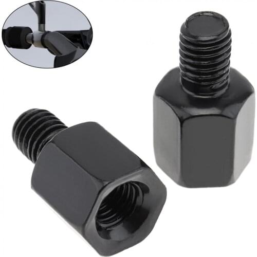 Clockwise and counterclockwise 8mm to 8mm Motorcycle Rearview Mirror Screw Thread Adapter Conversion Bolt Motor Mirror Screws