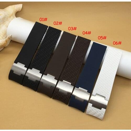 High quality rubber strap for Athens Observatory Nautical 1183 silicone strap male and female sports Ulysse watchband