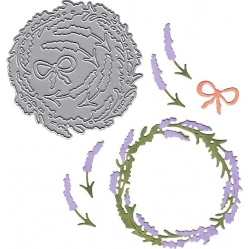 Christmas wreath metal Cutting Dies Stencils for DIY Scrapbooking stamping Die Cuts Paper Cards craft dies in cutting dies