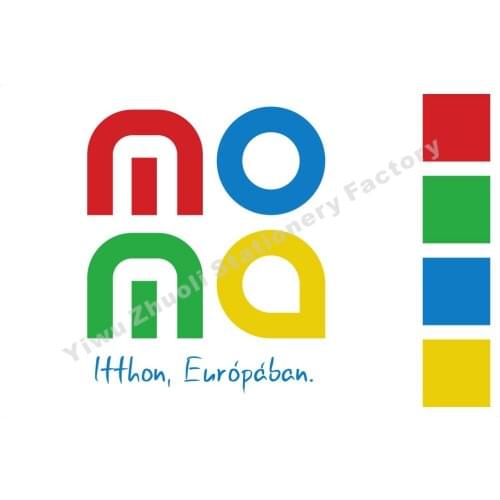 Hungary Modern Movement Flag 144X96cm (5x3FT) 120g 100D Polyester Double Stitched High Quality Banner Free Shipping