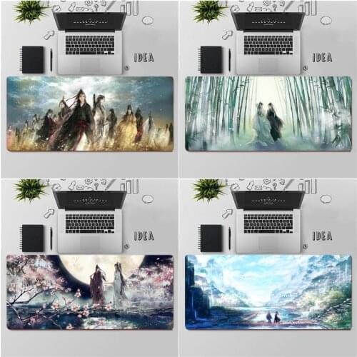 Maiya High Quality Mo Dao Zu Shi MDZS Locking Edge Mouse Pad Game Rubber Computer Gaming mousepad