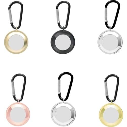 Unimpeded Airtags Protective Sleeve For Locator Tracker Anti-lost Device Keychain Protective Sleeve Hot Air Tag Shell 5 Color