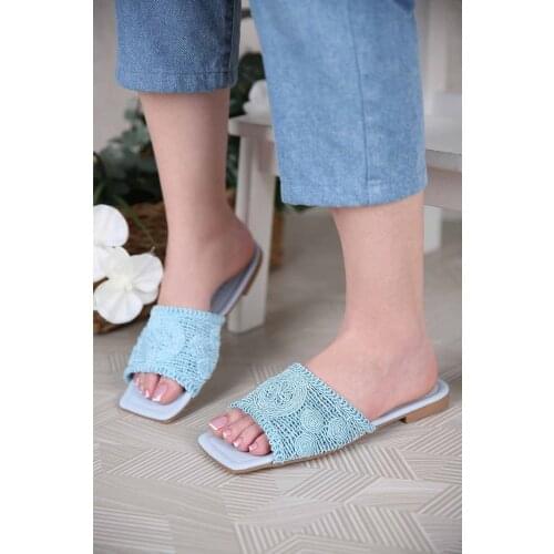 Womens Mesh Slippers Summer Slippers Models-52