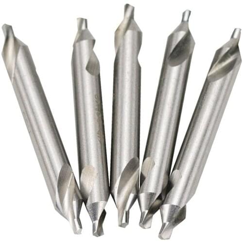 1/5/10PCS A1.0/A1.5/A2.0/A2.5/A3.0/A4.0/A5.0/A6.0 4mm-14mm 60degrees spiral center drill Processing of high speed steel