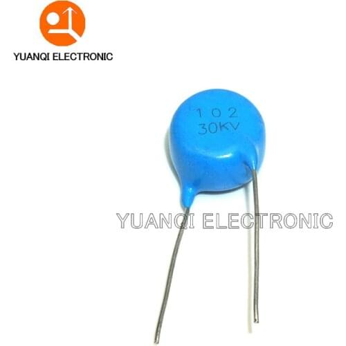 1pc 30KV 1000PF 1NF 102 High Voltage Ceramic Capacitor
