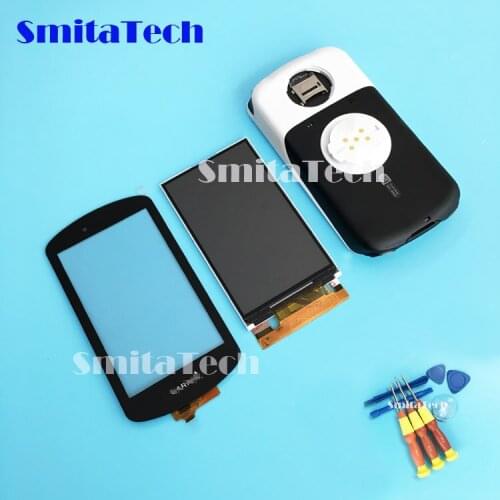 For Garmin Edge 1030 edge1030 touch screen lcd disply and back cover battery speaker,SD Card Connector, Charge Connector, Bottom