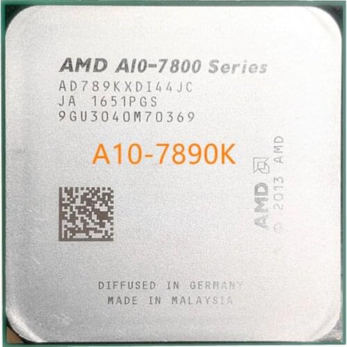 AMD A10-7890K A10 7890K Quad Core 4.1GHZ Socket FM2+ desktops CPU free shipping